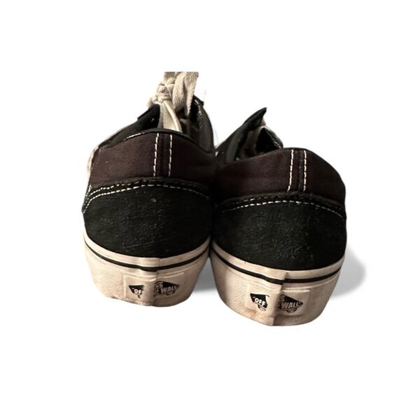 Women's Black Old Skool Vans - Picture 3 of 5